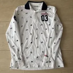 adidas ゴルフ 長袖ポロシャツ メンズ Mサイズ