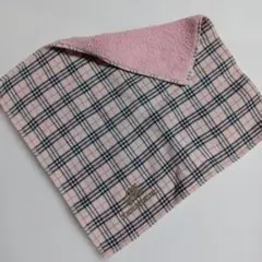 バーバリー　BURBERRY　タオルハンカチ　ノバチェック　ピンク