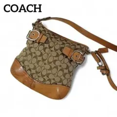 COACH shoulder bag Signature Y2K Canvas