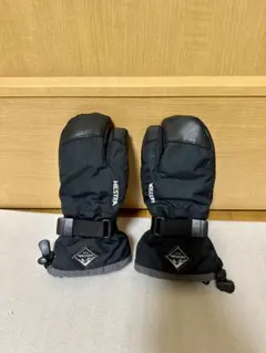 HESTRA ミトングローブ 7 ヘストラ レザー 手袋 ブラック 黒 2025年