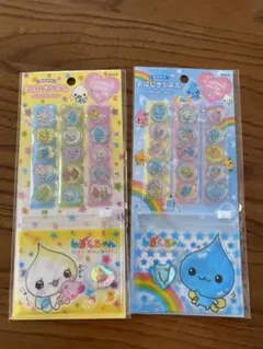 しずくちゃん おはじきシール クーリア キラキラ