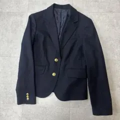 ユナイテッドアローズグリーンレーベル紺ネイビーブレザー金ボタン卒業式セレモニー