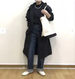 ユニクロ ユー UNIQLO U ナイロンフーデットコート Mサイズ