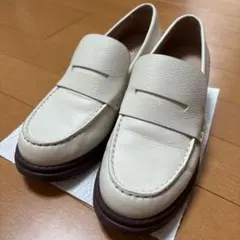 コールハーンローファー & ドライバー カメア ラグ ローファー アイボリー