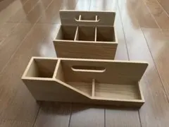 無印良品　木製ツールボックス　2個セット