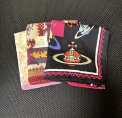 本日大特価 ヴィヴィアンウエストウッド&LIBERTY ハンカチ　3点セット