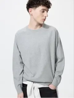 UNIQLO ウォッシャブルクルーネックセーター M