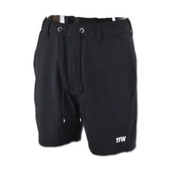 TFW49 ショートパンツ　ゴルフ　M ハーフパンツ　ブラック TFW49 - SWIM SHORTS / 多機能 スイム ショートパンツ (ブラック