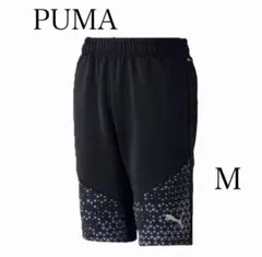 美品 PUMA プーマ ジャージ ハーフパンツ Mサイズ 人気 サッカー メンズ