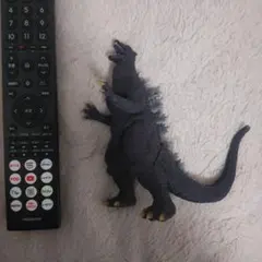 ゴジラフィギュア 可動式 黒灰色 約15cm - メルカリ
