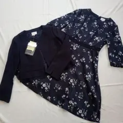 新品EMM AJAMES フォーマル ジャケット Aライン ワンピース ゆったり