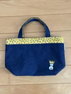 ビンテージピーナッツ×リバティ　ミニトートバッグ　SNOOPY