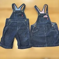 ミキハウス 2点セット　姉弟　リンクコーデ