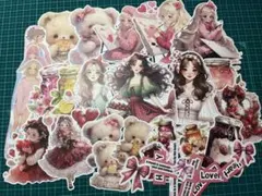 ②コラージュ ダイカット おすそ分け 女の子　おすそ分けファイル