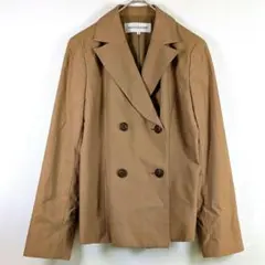 【ラピーヌ　NOUVELLINE】ジャケット　9号　Мサイズ　キャメル