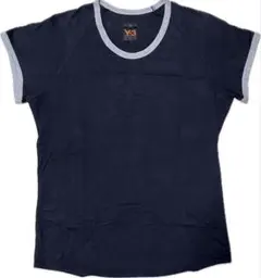 【00s】Y3　ワイスリー　アディダス　Tシャツ　黒　ブラック　刺繍ロゴ　Mのサムネイル
