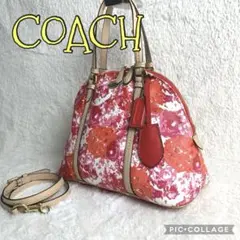 【極美品】⭐️COACH⭐️ハンドバッグ　ドーム型