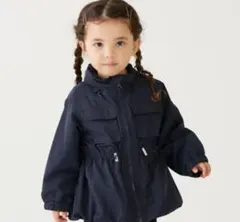 プティマイン　ペプラムウィンドブレーカー