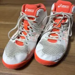 お値下げ！ASICS バスケットボールシューズ ホワイト/オレンジ