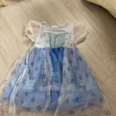 アナ雪ワンピース　ディズニープリンセスドレス120
