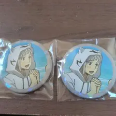 文スト ホログラム缶バッジ 中島敦 2点セット