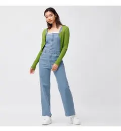 ベアトップサロペットパンツ 350302 Lサイズ 美品 ブルー