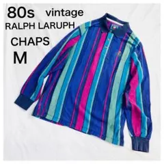 チャップス CHAPSラルフローレンMラガーシャツ80s長袖シャツ90sラルフ