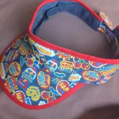 新品★カラフルサンバイザー キャップ スポーツ テニス ゴルフ ビーチ