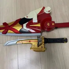 侍戦隊シンケンジャー　烈火大斬刀 シンケンレッド 武器シンケンマル　など
