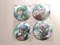 ヒロアカ 原画展 缶バッジ 蛙吹梅雨 耳郎響香 八百万百 芦戸三奈