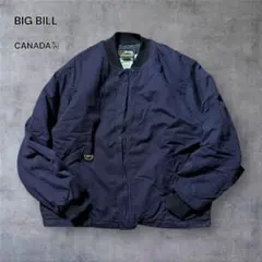 2106 希少古着BIGBILL HRC3ボンバージャケットソリッド短丈カナダ製