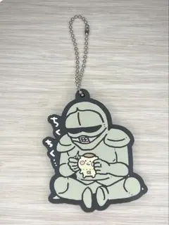 ちいかわ 鎧さん ラバーキーホルダー くりまんじゅう