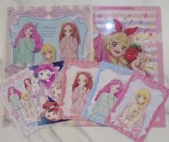 アイカツ　オフィシャルバインダー 未開封 ピンクステージ エンジェリーシュガー Amazon | データカードダス アイカツ!オフィシャルバインダー エン