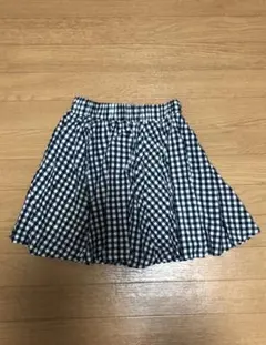 ギンガムチェックスカート