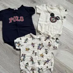ロンパース　３点セット80サイズ