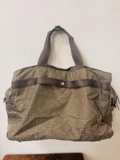 ace.カーキ ナイロン トートバッグ A4対応 軽量