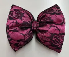 体育祭盛り髪リボン