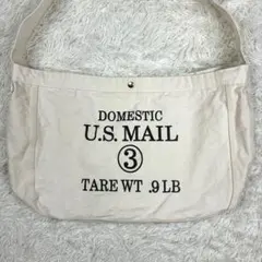 【美品】U.S. MAIL キャンバス ニュースペーパーバッグ　リプロダクト