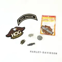 Harley-Davidson ピンバッジ ワッペン セット販売 00s HOG - メルカリ