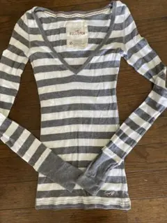 Hollister XS Vネック長袖Tシャツ