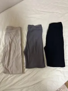 マタニティレギンス　3本セット　M〜Lサイズ