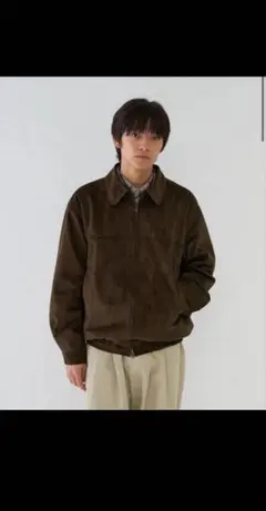 【極美品】bargiee SLICK SUEDE JACKET