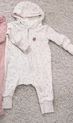 H&M　くま耳ロンパース