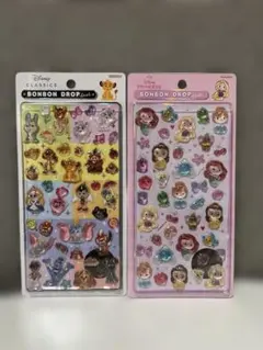 ディズニー　プリンセス　クラシック　ボンボンドロップシール