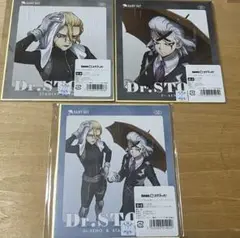 Dr.STONE レイニーデイ DMMスクラッチくじ D賞 ミニ色紙3点セット