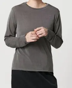 シャイニーリブ クルーネックTシャツ＜A DAY IN THE LIFE＞
