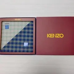 KENZO　ケンゾ― HOMME ハンカチ 2枚セット チェック柄 箱入りのサムネイル
