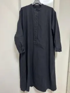 MHL. ウールコットンワンピース　サイズ2（ブラック）