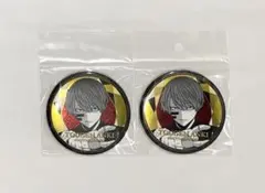 桃源暗鬼 無陀野無人 メタリック缶バッジ TSUTAYA ツタヤ 2点