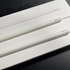 【ジャンク品２つ】Apple Pencil (第2世代) 専用パッケージ付き
